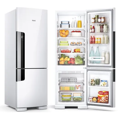 [AME R$2745] Geladeira Consul Frost Free Duplex 397 litros Branca Freezer Embaixo 110v
