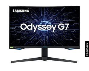 (AME R$3023) Monitor Gamer Curvo Samsung Odyssey 27" WQHD, 240Hz, 1ms