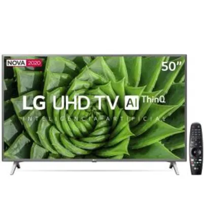 Smart TV LED 50" UHD 4K LG 50UN8000PSD | R$ 2098