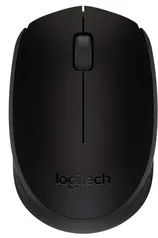 [PRIME] Mouse sem fio Logitech M170 com Design Ambidestro Compacto, Conexão USB e Pilha Inclusa - Preto/Azul | R$49,90