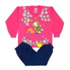 Conjunto De Moletom Infantil Inverno Menina