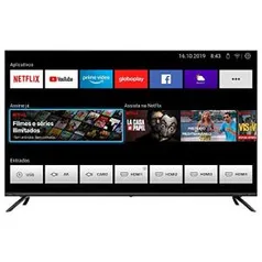 Smart TV Philco 50" PTV50G70SBLSG Ultra HD 4K Tela Infinita Quadcore e App Store | R$1949