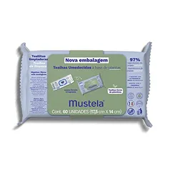 Mustela Toalhas Umedecidas À Base De Plantas 60 Unidades 