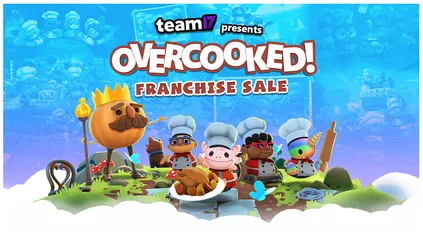 Overcooked 2 (e DLCs com desconto)