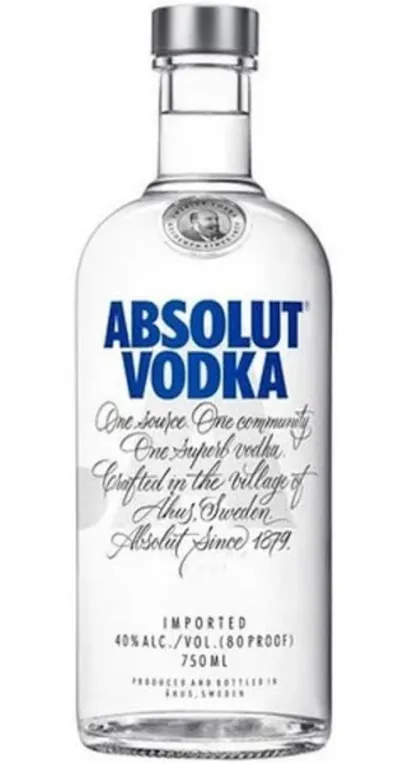 Product photo Absolut Vodka - 750ml, Tradicional