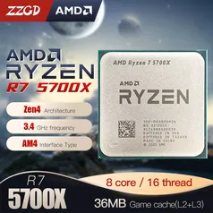 Processador Amd Ryzen 7 5700x 