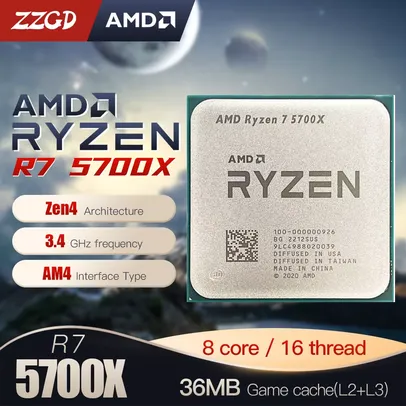 Processador Amd Ryzen 7 5700x 