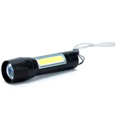 Lanterna Tática Echolife LA0038 LED Q5 Enemy Recarregável - Preto