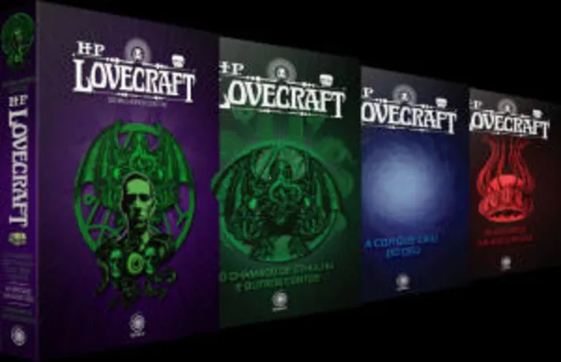 Howard Phillips Lovecraft Box HP Lovecraft : Os melhores contos - 3 volumes