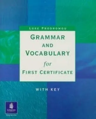 Grammar Vocabulary For First Cert Intermediate / Upper-intermediate Interm Workbook with Key por R$ 19