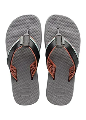 Chinelo Urban Tech, Havaianas, Masculino, Cinza Aco, 35/36