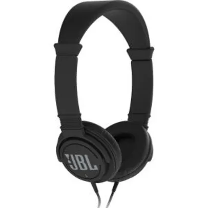 JBL C300 Fone de Ouvido, Conchas Ajustáveis, Preto R$ 72