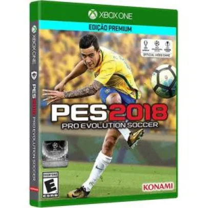 Game Pro Evolution Soccer 2018 - Xbox One - R$29