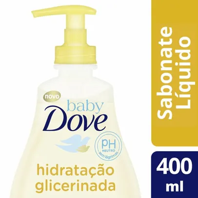 [3 unidades] Sabonete Líquido Baby Dove Hidratação Glicerinada 400 Ml | R$23