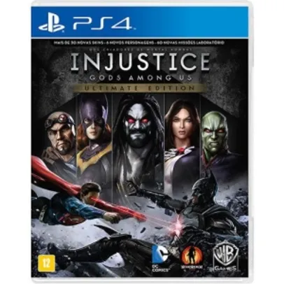 [Americanas] Game Injustice: Goty BR - PS4 por R$ 65