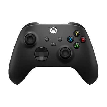 Controle sem fio Xbox Carbon Black Series x, s, One Preto