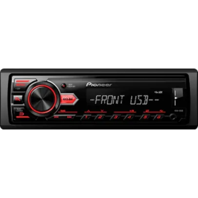 Som Automotivo Pioneer Media Receiver MVH-88UB MP3 AM/FM Entrada USB por R$ 158