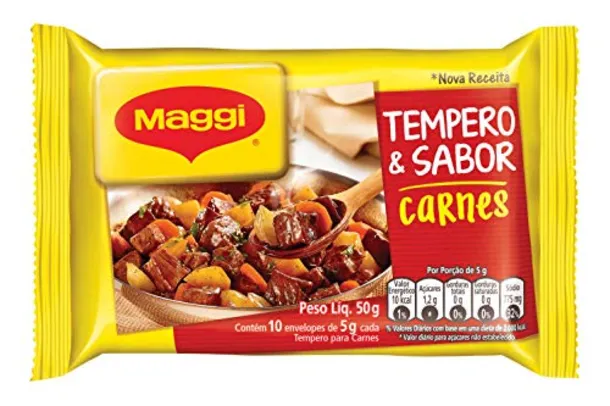 Maggi, Tempero & Sabor, Carnes, 50g