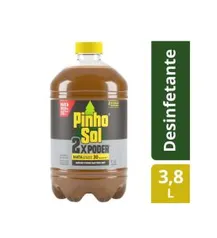 [C. Ouro + App + Cupom] Desinfetante Pinho Sol 2x Poder 3,8 Litros | R$21