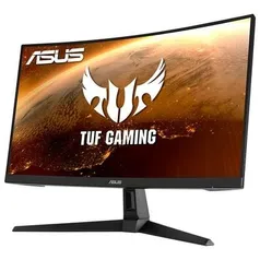 MONITOR GAMER ASUS TUF 27'' CURVO WQHD 1MS 165HZ HDR FREESYNC PREMIUM HDMI/DP, VG27WQ1B R$2299