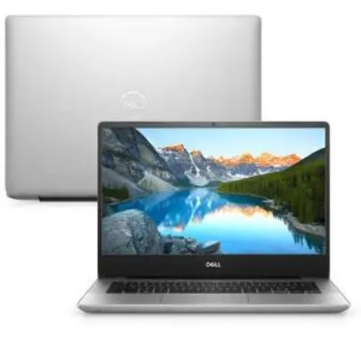 Notebook Dell Inspiron i14-5480-U10S 8ª Core i5 8GB 1TB Placa de Vídeo FHD 14" Linux Prata