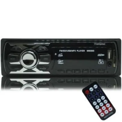 MP3 Player Automotivo Bluetooth, SD, USB First Option 6660BSC | R$62