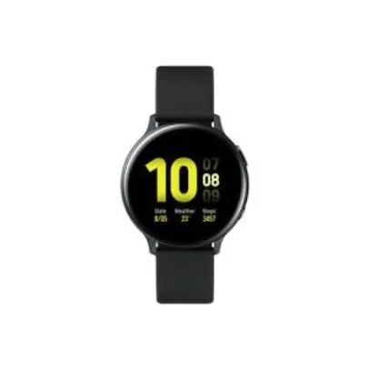 Smartwatch Samsung Galaxy Watch Active2 Preto Tela Super Amoled de 1.4"