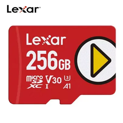 [128GB/256GB/512GB] Cartão Micro SD UHS-I V30 A2 SDXC Lexar 150MB/s 