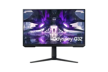 [Ame R$1279] Monitor Gamer Samsung Odyssey G32 24", FHD, 165Hz, 1ms, com ajuste de altura