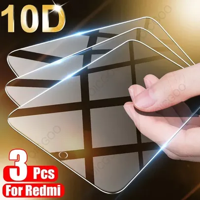 3 Peças Película 3D para REDMI | R$4,32