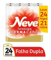 Papel Higiênico Neve Toque De Seda Leve 24 Pague 21 - 24 Rol