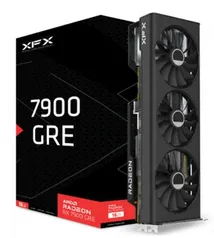 Placa De Vídeo XFX AMD Radeon RX 7900 GRE, 16GB, GDDR6, FSR, Ray Tracing, RX-79GMERCB9