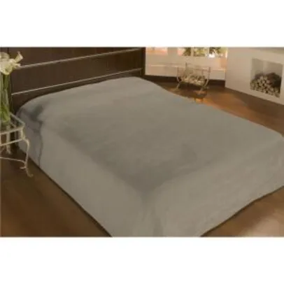 Cobertor Casal Camesa em Microfibra 180g/m² - Bege | R$40
