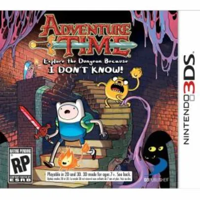 Nintendo 3DS - Adventure Time Explore The Dungeon Because I Don´t Know R$22