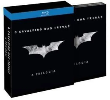 [Saraiva] Blu-Ray Coleção Batman- Trilogia - 5 Discos por R$ 99