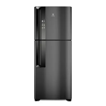 Geladeira Electrolux IF55B Black Inox Inverter