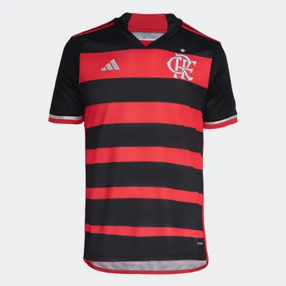 Camisa Flamengo I 24/25 s/n° Torcedor Adidas Masculina