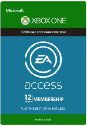 EA Access - 12 Month Subscription (Xbox One) por R$ 78