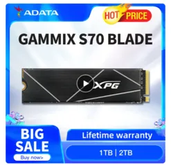 ADATA SSD NVME XPG S70 BLADE GEN4 1TB DRAM 7400/6800MB/s