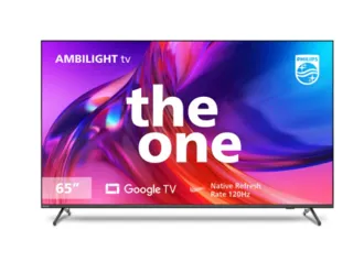 Smart TV Philips 65" Ambilight The One LED 4K UHD Google TV 65PUG8808/78