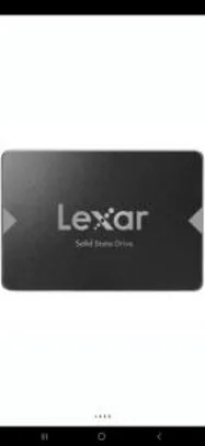SSD Lexar NS100, 256GB, SATA, Leitura 520MB/s - LNS100-256RBNA