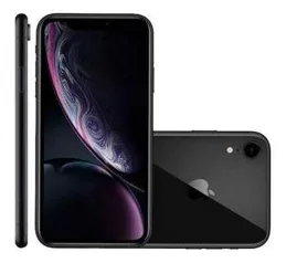 Iphone xr Apple 64Gb Preto 6,1" 12MP IOS | R$3589