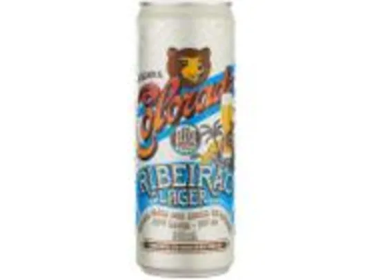 Cerveja Colorado Ribeirão Lager Lata 350ml 