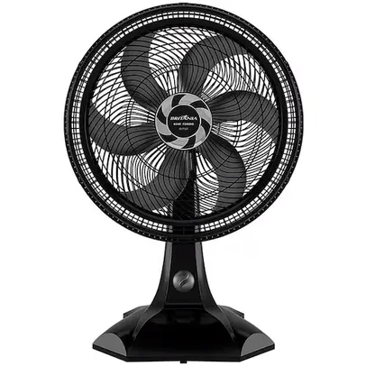 Ventilador Britânia BVT301 para Mesa ou Parede 60W 3 Velocidades 6 Pás - Preto