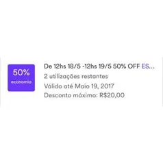 [ CABIFY ] 50 OFF para todo Brasil