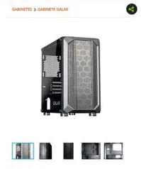 Gabinete Galax Nebulosa Mini Tower | R$ 279