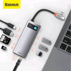 Baseus USB C HUB to HDMI-compatible Adapter for MacBook Pro Air Surface Pro 7