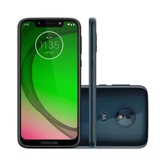 Smartphone Motorola Moto G7 Play Edição Especial 32GB Índigo 4G Tela 5.7" Câmera 13MP Selfie 8MP Dual Chip