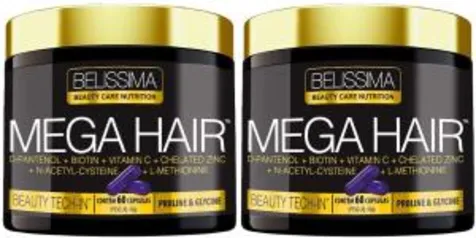 KIT 2X MEGA HAIR - BELÍSSIMA | R$152