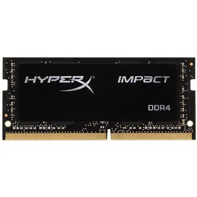 Memória RAM 8GB DDR4 2666Mhz HyperX Impact para notebook | R$310